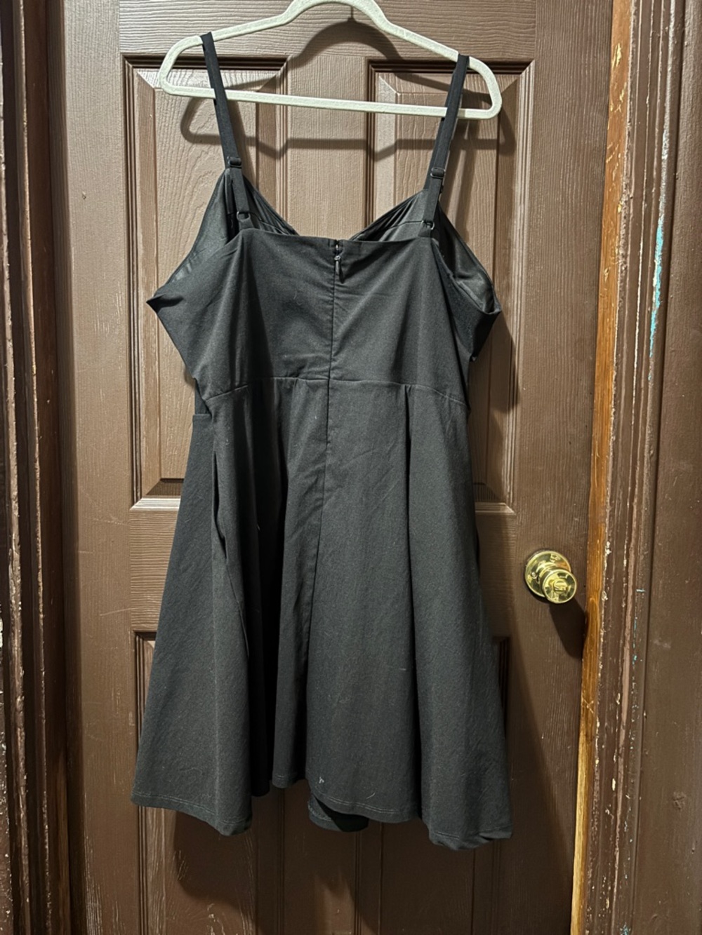 Torrid Nightfall Black Lace-Up Corset Style Fit & Flare Mini Dress New With Tags - Picture 5 of 9